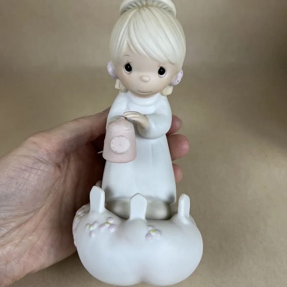 Precious Moments Sending You A Rainbow E-9288 Enesco 1982 Gift For Loss Of Loved
